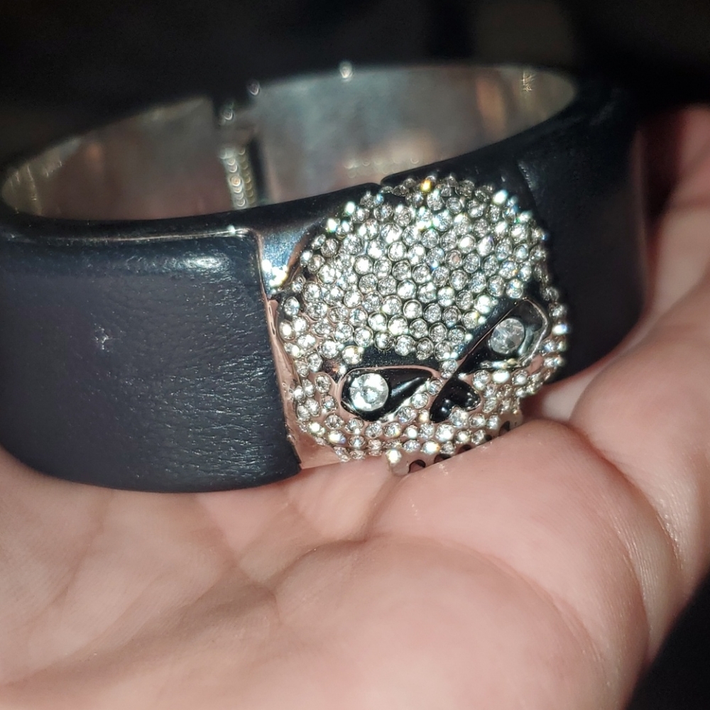 Willie G swarovski cuff bracelet